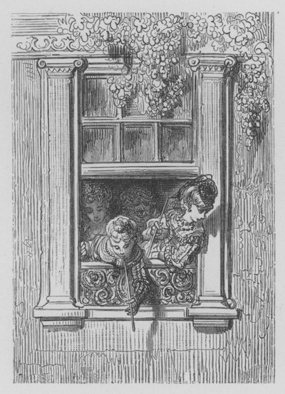 Una Ventana en la Ruta de Epsom de Gustave after Dore
